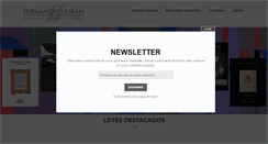 Desktop Screenshot of fernandoduran.com